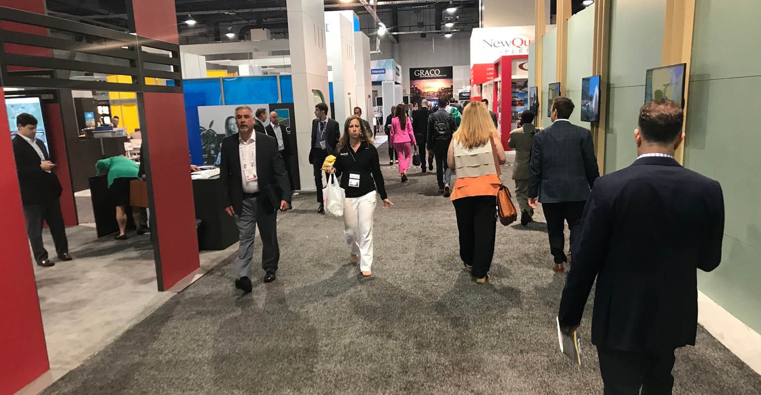 Scenes from Day One of ICSC's RECon in Las Vegas Wealth Management